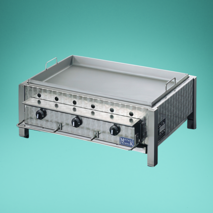 Edelstahlpfanne für Gasgrill, 5 mm Stahlstärke, nur in Verbindung mit Art.Nr.: 50870