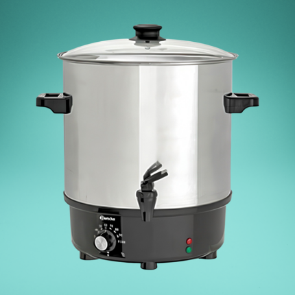 Glühweinkocher mit Zapfhahn 27 l