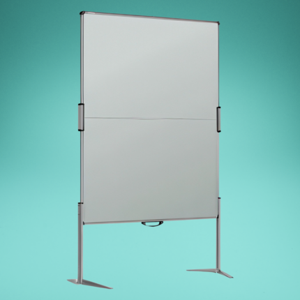 Neuland Moderatorenwand (Pinnwand), faltbar, mit Tragegriff, inkl. 25 Stecknadeln, Arbeitsfläche: 1,18x1,46 m, OHNE PAPIER