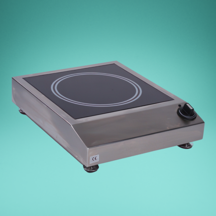 Induktionsherd BxTxH: 340 x 420 x 100 mm, 230V, 3 kW