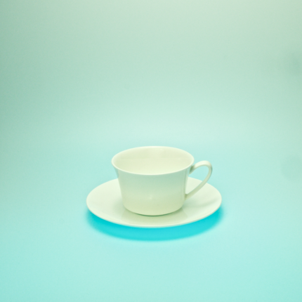 Kaffee-/Teetasse mit Untertasse 0,22 l Jade