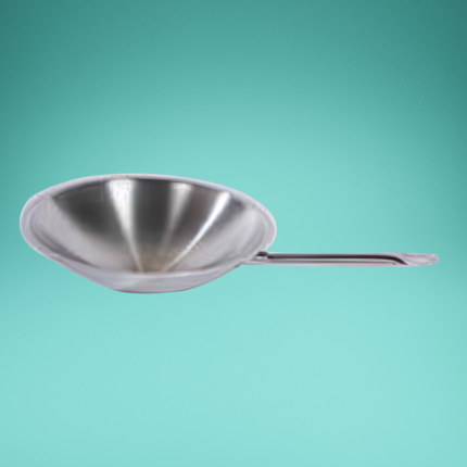 Edelstahlwokpfanne Ø 38 cm