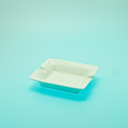 Aschenbecher, rechteckig 11x9 cm Jade