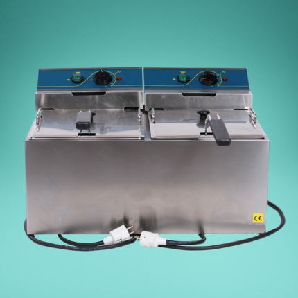 Doppelfritteuse 2 x 8 l, 230 V, 2 x 3500 W