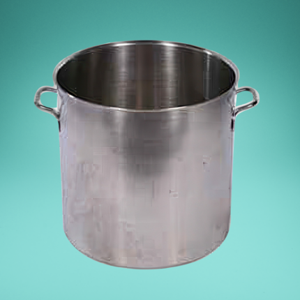 Topf, Edelstahl 50 l, H 42 cm, Ø 42 cm, NICHT induktionsfähig