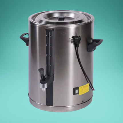 Warmhaltegefäß, mit Zapfvorrichtung, Edelstahl 20 l, 230V, 1,4 kW