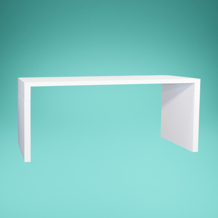 Brückentisch 750, weiß HxBxT 75x180x70 cm, seidenmatt lackiert