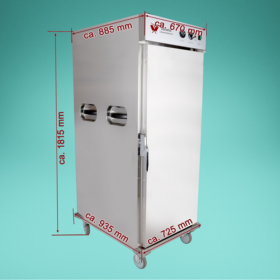 Zusätzliches Bild fürWarmhalteschrank 11 x 2/1 oder 22 x 1/1 GN 10 cm tief, 230 V