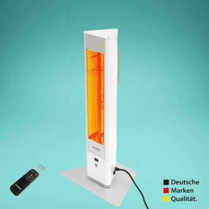 Infrarot-Heizstrahler Vasner, weiß, "Mini", 1500 W